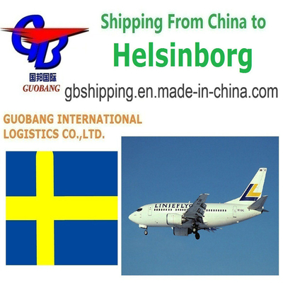 حلول الشحن الجوي السريع والمعقول من إلى هيلسنبورغ Guobang International Logistics Co