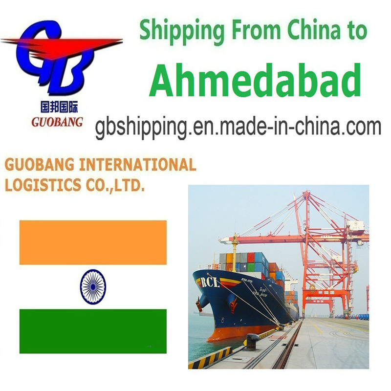 الشحن بالحاويات الكاملة (FCL) والشحن الجزئي (LCL) من وإلى أحمد آباد، مدة العبور من 1 إلى 15 يومًا لتسليم خالٍ من المتاعب